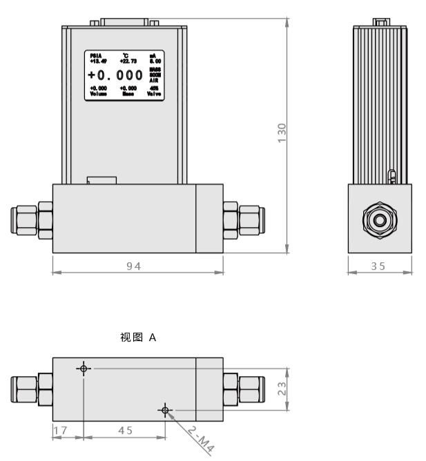 ACU10FD-MM质量流量计