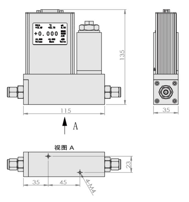 ACU10FD-MC质量流量控制器