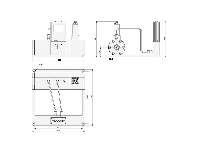 高温型质量流量计/控制器